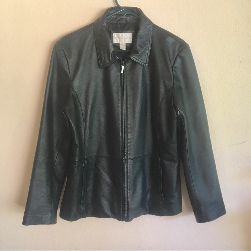Genuine leather jacket, no fault